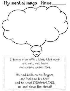 Visualizing Activities 1st Grade, Teaching Inferencing, Visualizing And Verbalizing, Visualizing Activities, Reading Street, Reading Comprehension Strategies, Teaching Language Arts, Red Girl, 2nd Grade Reading