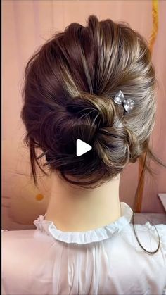 Function Hairstyles, Hair Raising, Hair Makeover, Easy Hairstyles For Long Hair, Good Hair Day, Hair Art, Hair Day, Hair Updos, Bun Hairstyles