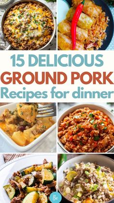 15 delicious ground pork recipes for dinner