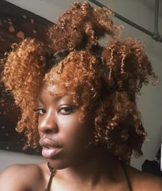 Ginger Roller Set, Twa Hairstyles, Curly Hair Styles Easy, Hairdos For Curly Hair, Short Natural Hair Styles