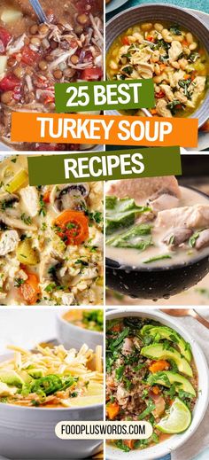 the 25 best turkey soup recipes