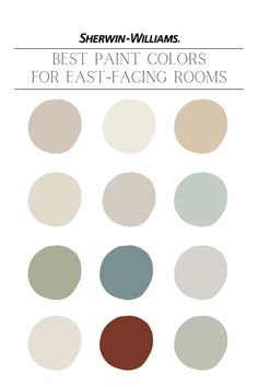 the best paint colors for east - facing rooms by sheryln - williams,