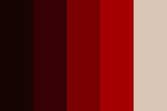 red and brown color swatches