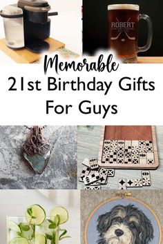 birthday gifts for men that are comfortable and fun to put in the kitchen or on the table