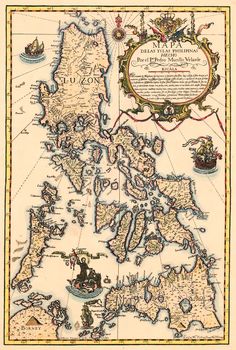 an old map of the british isles