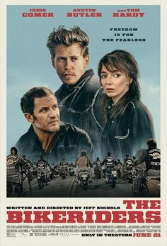 a movie poster for the biker riders