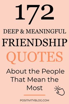 Friendship is a special thing, but sometimes it can weaken as it becomes toxic or fades away. These deep, short and meaningful sayings in 172 Deep and Meaningful Friendship Quotes About the People Who Mean the Most to You touch on everything from real and cute connections to the reality of fake friends and long-distance challenges.

Quotes Distance Friendship  │ True Friends Quotes │ Quotes Distance │ True Friendship Quotes │ Best Friendship Quotes Deep Friendship Quotes, Meaningful Friendship Quotes, Challenges Quotes, Meaningful Sayings, Distance Friendship