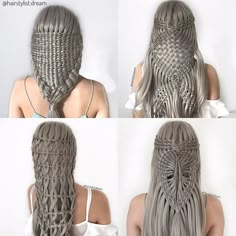 Long Hair Designs, Randy Fenoli, Viking Hair, Girls Unique, Braided Hair