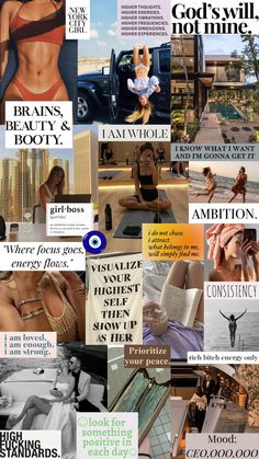 Boujee Lifestyle, 2025 Moodboard, Creative Vision Boards, Successful Woman