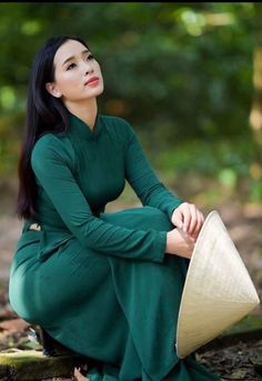 Brand New High Quality Vietnamese Ao Dai. Free Fast Priority shipping (1-3 days delivery) via USPS. Size Bust/Chest Waist S31in/79cm27in/69cm M33in/84cm28in/71cm L35in/89cm30in/76cm XL36in/91cm31in/79cm 2XL38in/97cm34in/86cm 3XL40in/102cm36in/91cm 4XL42in/107cm38in/97cm Please provide Bust, Waist, and Hip measurements when placing your order so we can ensure the best fit for you. WE PROVIDE FREE ALTERATIONS TO YOUR PROVIDED BUST AND WAIST MEASUREMENTS FOR THE WOMEN AO DAI AND SHOULDERS MEASUREME Dress With Pants, Wife Clothes, Silk Long Dress, Vietnamese Ao Dai, Vietnamese Dress, Exotic Fashion