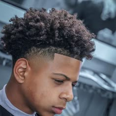 Temp Fade Haircut, Haircuts For Black Men, Black Men Haircut, Drop Fade Haircut