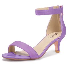 PRICES MAY VARY. LOW KITTEN HEEL: Heel measures approximately 2.2 inches. Standard size both in length and width. Available size: 5/5.5/6/6.5/7/7.5/8/8.5/9/9.5/10/11. CASUAL SHOES FOR WOMEN: These sandals with short heels and zipper can be worn to work on daily life, adjustable ankle straps are also available for your convenience. DRESSY SANDALS: Various styles for your choice, classic colors are still popular, just like white short heels or black low heels for women, nude heels or lavender, and Wedding Sandals Heels, Sandals Wedding, Black Heels Low, Wedding Pumps, Dressy Sandals, Ankle Strap Sandals Heels, Trendy Sandals, Short Heels, Kitten Heel Sandals