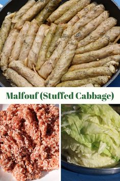 Lebanese malfouf recipe for stuffed cabbage with meat and rice Malfoof Recipe, Lebanese Recipes Authentic, Bosnian Food, Cultural Foods