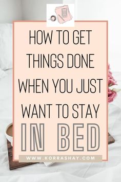 How to get things done when you just want to stay in bed! Guide to be being productive in 2025! Retirement Schedule, High Motivation, How To Calm Down, Not Motivated, Life Tips And Tricks, Friday Motivation, How To Be Productive, Be Motivated, Personal Growth Motivation