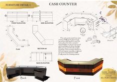 an image of a design for a furniture counter