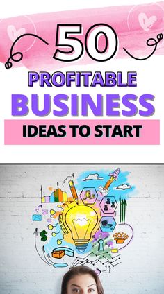 image showing an illustration and texts providing profitable business ideas to start in canada Profitable Business Ideas, Easy Business Ideas, Business Ideas To Start, Make Easy Money Online, Unique Business Ideas, Best Business Ideas, Easy Money Online, Make Easy Money, Business Career