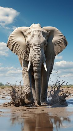 African Elephant Illustration, Rare Horse Colors, Animal Infographic, Elephant Photography, Elephant Pictures, Elephants Photos, Wild Animals Pictures, Animals Amazing, African Wildlife