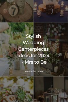 wedding centerpieces ideas for 2020 - mrs to be