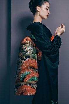 Wedding Kimono, Kimono Design, Fashion D, Kimono Pattern, Traditional Fashion, Japanese Outfits, Beauty Collection