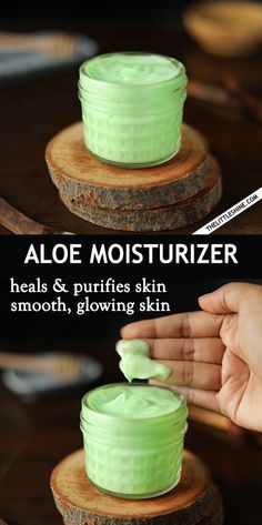 Aloe Vera Moisturizer, Diy Face Moisturizer, Aloe On Face, Smooth Glowing Skin, Josie Maran