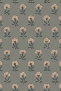 an image of a flower pattern on a gray background