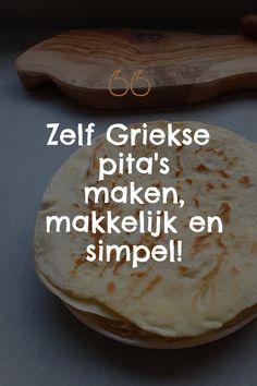 Recept Griekse pita Bread