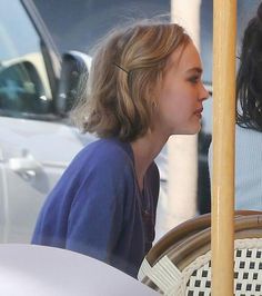 Short Haircuts With Straight Hair, Unstyled Layered Hair Short, Lily Rose Depp Short Hair, Short Vintage Hair, Short Hair Vintage, Celebrity Children, Rose Depp, Hair Arrange, Peinados Fáciles Para Cabello Corto