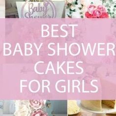 the best baby shower cakes for girls