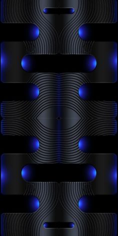 an abstract blue and black background with wavy lines on the bottom, in different directions