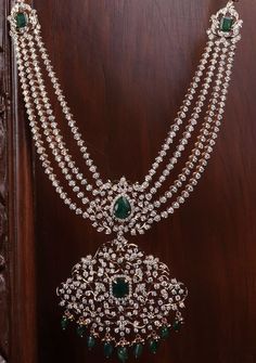 Diamond Haram Indian, Diamond Haram, Cz Jewellery, Diamond Jewelry Set, Antique Gold Jewelry Indian, Diamond Pendants Designs, Indian Bridal Jewelry Sets, Diamond Earrings Design