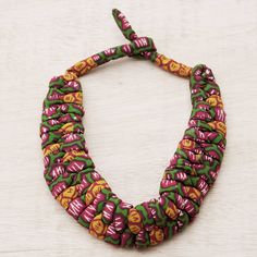 Love African fashion accessories? This captivating multicolored collar necklace, hand-crafted by artisan Christiana Asare, will quench your thirst for the most beautiful Ghanaian styles and patterns. The necklace is made from 100% cotton and closes with a toggle clasp. Gift Suggestions, Handcrafted Accessories, Free Gift Wrapping, Jewelry Packaging, Toggle Clasp, Collar Necklace, Jewelry Gift Box, Free Jewelry, Ghana