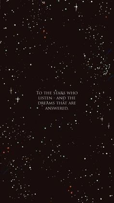 the stars who listens and the dreams that are contemplative bible verse