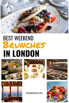 the best weekend brunches in london for two, four and six people to enjoy