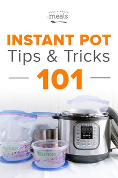 instant pot tips and tricks 101