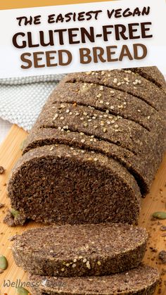 the best vegan gluten - free seed bread