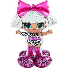 Anagram 47 inch LOL GLAM DIVA AIRLOONZ Foil Balloon 43025-11-A-P Hanging Balloons, Lol Doll Cake, Balloon Weights, Balloon Stands, Balloon Gift, Balloon Columns, Doll Cake, Printed Balloons, Mylar Balloons