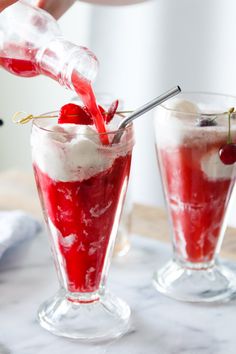 Float Trip Food, Ice Cream Float Recipes, Ginger Soda, Lime Ice Cream, Ginger Ice Cream, The Best Snacks