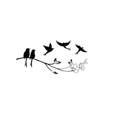 Bird Tattoo Across Chest, Bird Family Tattoos For Women, Three Bird Tattoos For Women, Small Family Tattoos For Women, Bird Heart Tattoo, Delicate Wrist Tattoos For Women, Bird Branch Tattoo, Three Little Birds Tattoo, Three Birds Tattoo