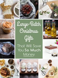 various christmas gifts that will save you so much money and give back to those loved ones