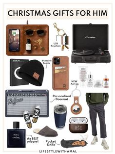 christmas gifts for him that are perfect for the man who likes to travel in style