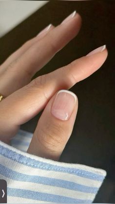 Classic French Wedding, Minimal Nail, Nails Board, Posh Nails, Natural Nails Manicure, Russian Manicure, Classy Makeup, Nail Trend, Nail Time