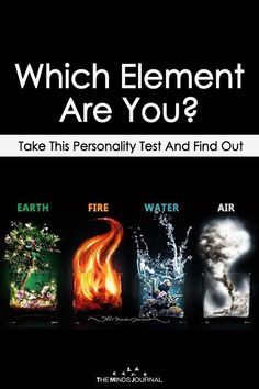 Buzz Quiz, Element Quiz, What Element Are You, Personality Test Psychology, Personality Type Quiz, Fun Personality Quizzes, Interesting Quizzes, Personality Tests, Elemental Powers