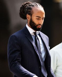 A Man In A Suit, Trendy Mens Haircuts, Man In A Suit, Dreadlock Hairstyles For Men, Black Men Haircuts, Black Men Hairstyles