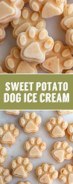 sweet potato dog ice cream recipe is easy to make and delicious