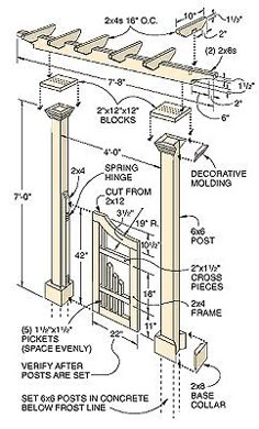 an architectural drawing showing the details for a fireplace