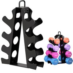 PRICES MAY VARY. �👍【No More Tripping Over Scattered Dumbbells】No matter if you’re for a full body workout or weightlifting, we all know the hassle of not having enough room to work out hard. This A frame weight rack for home gym will keep your weights organized and accessible. 👍【Upgraded Dumbbell Rack with Handle】Upgraded dumbbell rack with handle, simply move or carry even for children, you'll find it's much easier to power through exercise after exercise when your dumbbells are easy to access Home Gym On A Budget, Home Gym Storage, Dumbbell Storage, Gym Dumbbells, Home Gym Essentials, Home Gym Workout, Weight Rack, Dumbbell Rack, Gym Weights