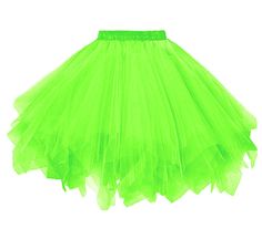 PRICES MAY VARY. Material: tulle, lining inside, Elastic waistline Multi-layers hemline S/M waistline: 23.6''-31.4'' ( 60-80cm), approx.US Size 2- US12 L/X-L waistline: 31.4''-39'' (80-100cm), approx.US Size 12- US18W XXL/XXX-L waistline: 39''-65'' (100-166cm), approx.US Size over 18W Length: approx. 18" /45.5cm, knee length from the waist to hem This petticoat consists of multi-layers, fluffy type in the natural state. One Layer of lining to prevent scratching gentle sensitive skin. Elastic wai 1950s Shorts, Tutu Skirt Women, Tulle Petticoat, Carnival Dress, Princess Ball Gowns, Bubble Skirt, Dance Skirt, Princess Outfits, Other Half