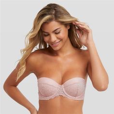 New With Tag Push Up Strapless Bra, Maidenform Bras, Feminine Outfits, Bra Tank Top, Bra Brands, Cute Bras, Soft Feminine, Comfortable Bras, Bow Detail Dress