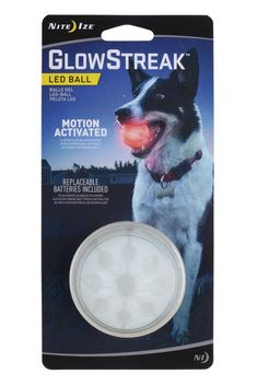 Nite Ize Glowstreak LED Ball, Red Bouncing Ball, Led Ball, Ball Launcher, Nite Ize, Dog Toy Ball, Dog Ball, Up Dog, Color Changing Led, Ball Lights