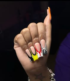 Fall Halloween Acrylic Nails, Boujee Nails, Bad Nails, Spooky Nails, Halloween Acrylic Nails, Pink Ombre Nails, Stylish Nails Designs, Glamour Nails